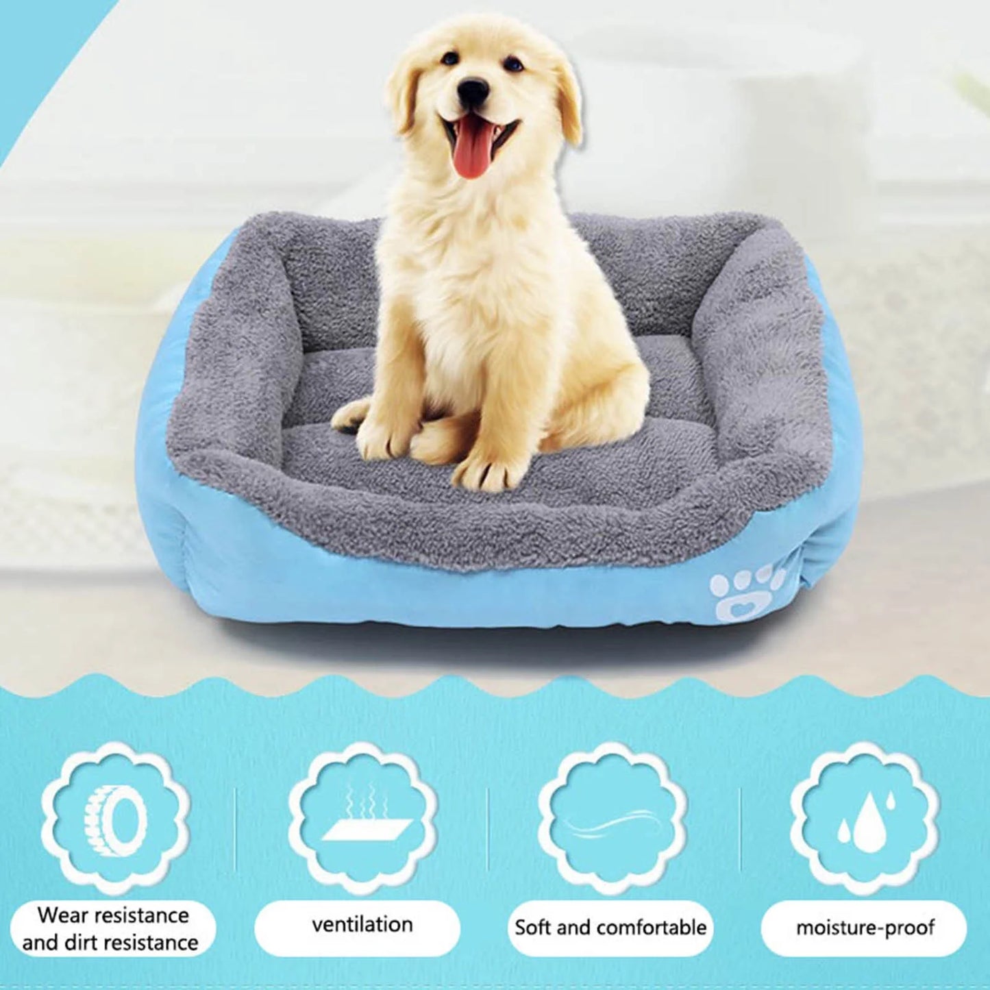 Dog Beds Small Sized Dog Pet Winter Warm Pet Bed Pet 