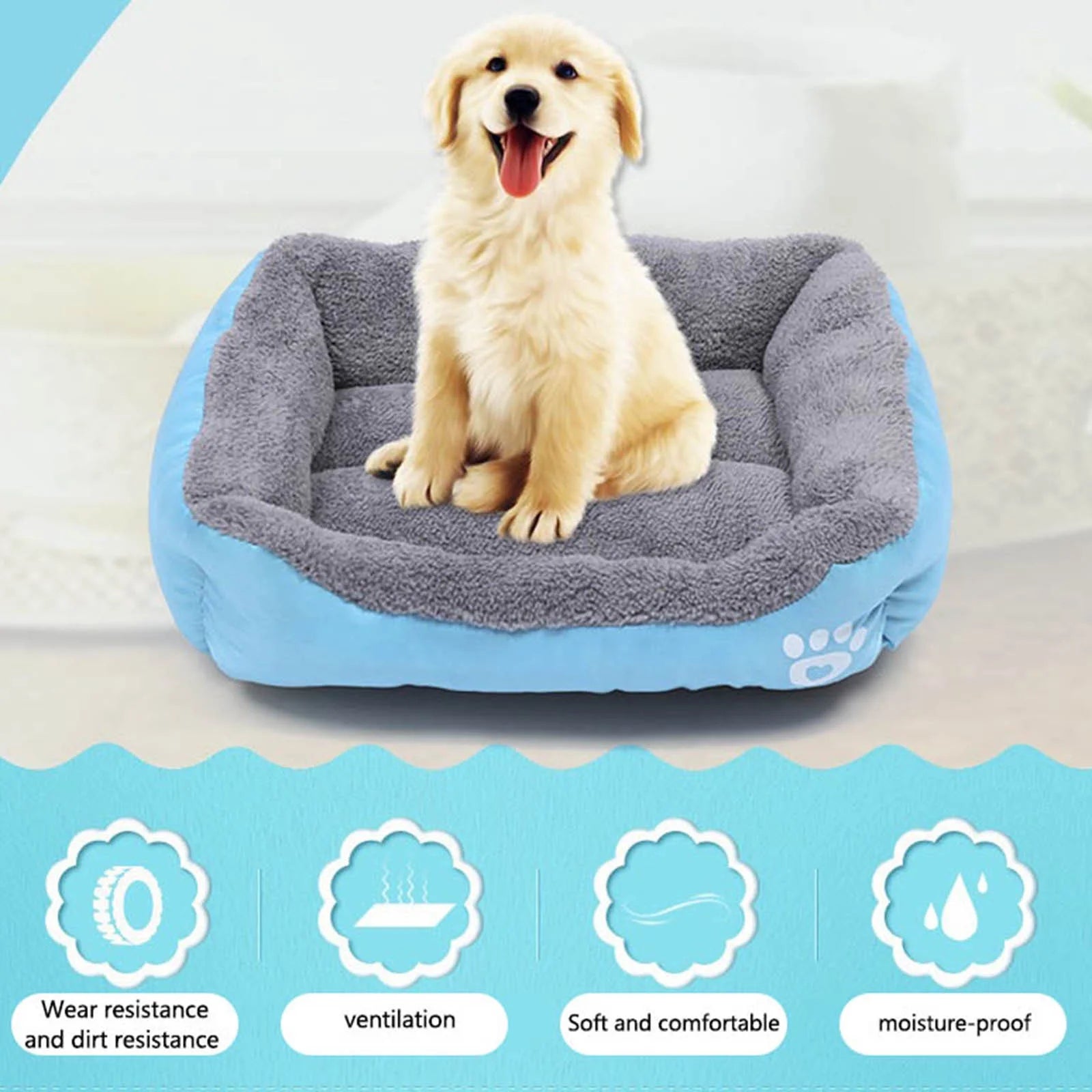 Dog Beds Small Sized Dog Pet Winter Warm Pet Bed Pet 