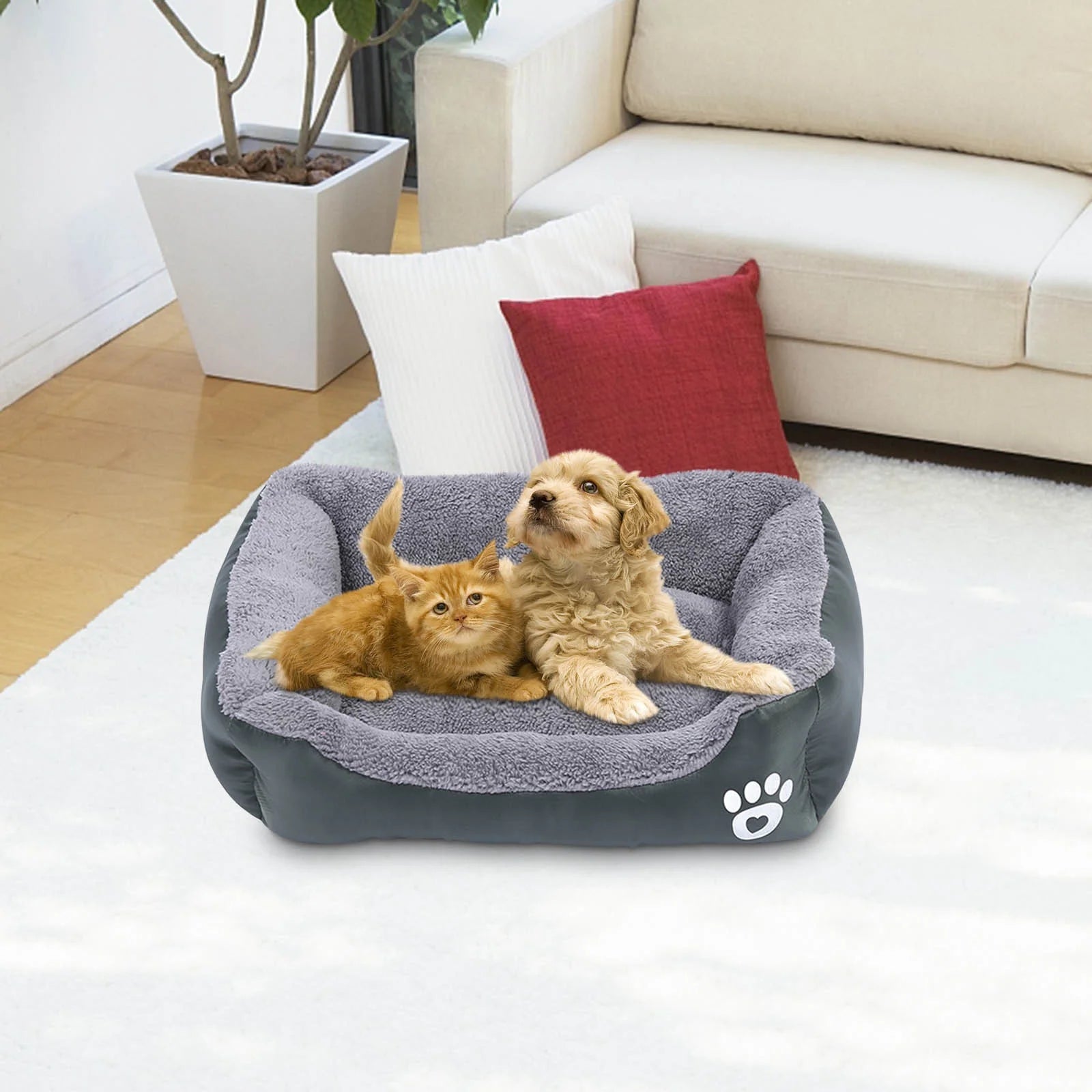 Dog Beds Small Sized Dog Pet Winter Warm Pet Bed Pet 