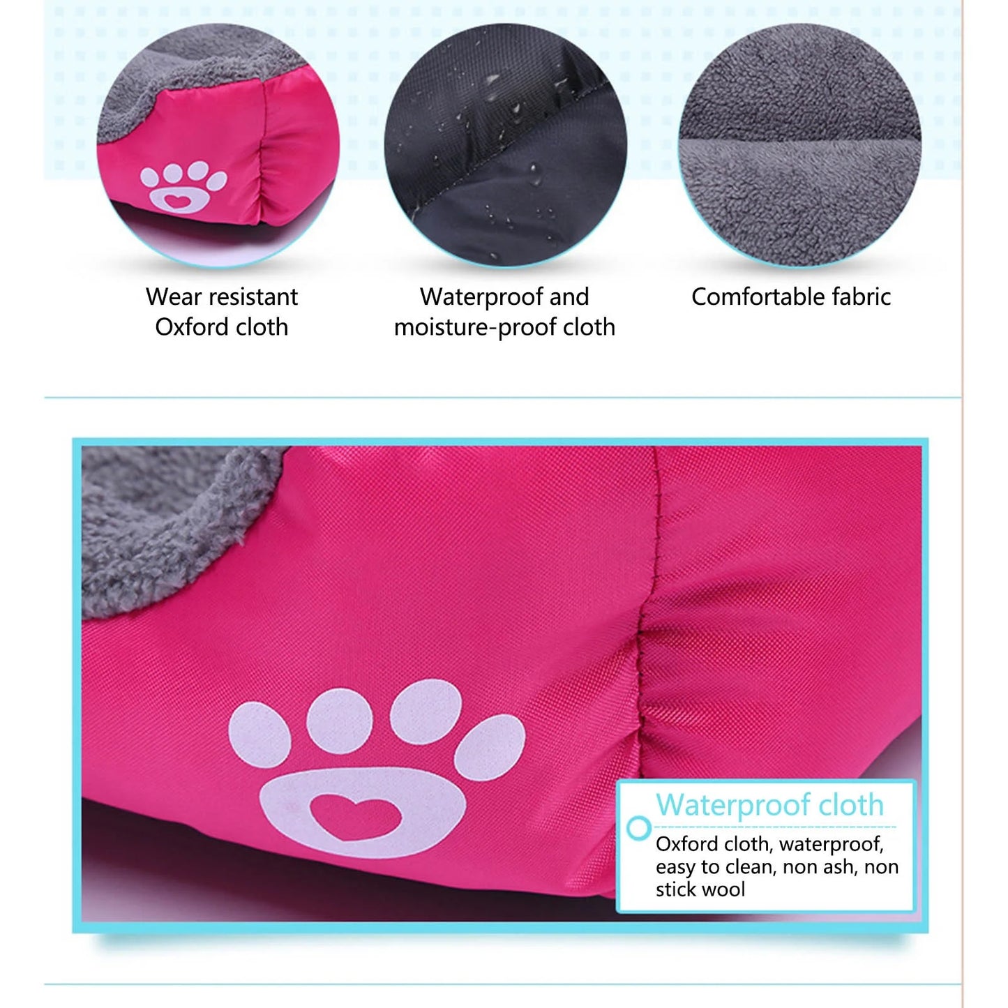 Dog Beds Small Sized Dog Pet Winter Warm Pet Bed Pet 